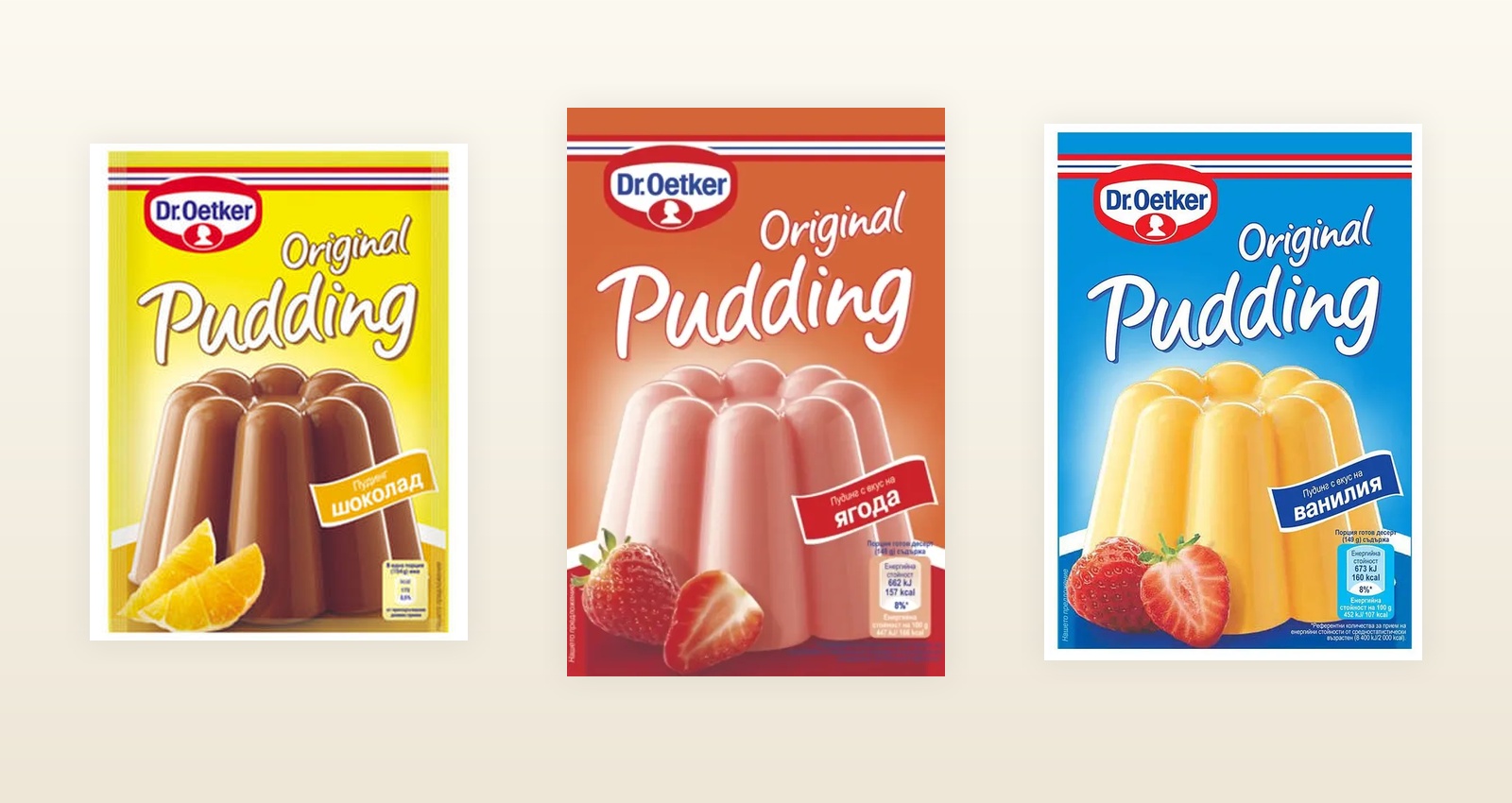 Пудинг Dr.Oetker